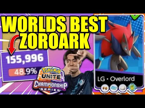 OVERLORD with the Best ZOROARK GAME ever in a Tournament vs TTV | Pokemon Unite