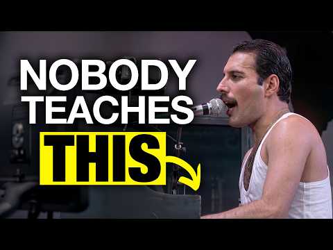 Freddie Mercury's Incredible Piano Tricks Nobody Teaches