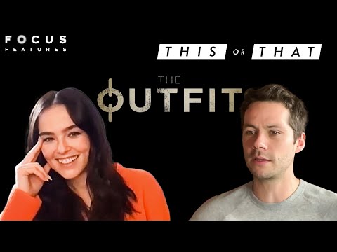 Thumbnail of the video: The Cast of The Outfit Plays THIS/THAT