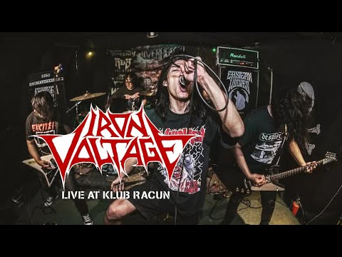 KLUB RACUN LIVE : IRON VOLTAGE - POWER MAD