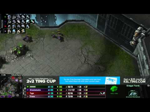 Trace/Tyga vs Grackalackin/||||||||||||| G2 - 2v2 Ting Qualifier