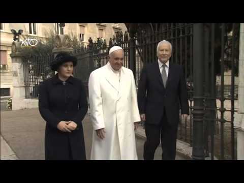 Visite de la grande synagogue de Rome