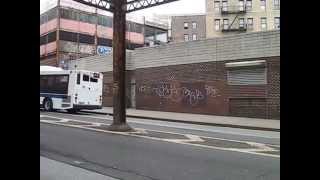 preview picture of video 'Bx21 bus at East Tremont Avenue and Boston Road'