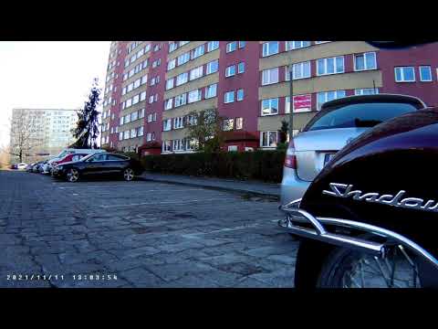 Przejazd przez Tarnów 11-11-2021 ( Honda Shadow 750 )