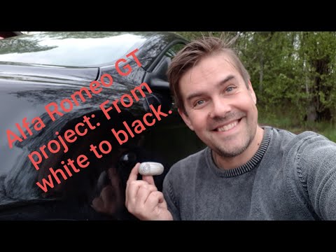 Alfa Romeo GT project: From white to cool black side indicator from Novitec