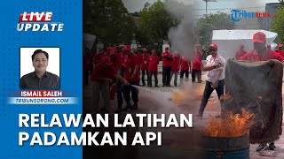 Simulasi, 100 Relawan Kebakaran Kota Sorong Berjibaku Padamkan Api hingga Selamatkan Korban
