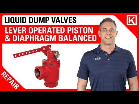 Repair the Kimray Diaphragm Balanced DB Pneumatically Operated Dump Valve 