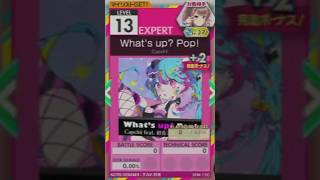 【譜面確認用】 What's up? Pop! EXPERT 【オンゲキ外部出力】