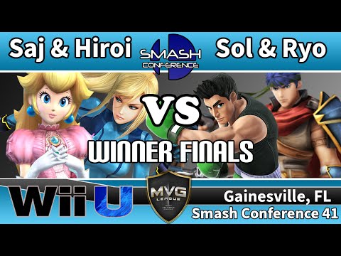 Saj & Hiroi vs. MVG|Sol & MVG|Ryo - Teams SSB4 Winners Finals - Smash Conference 41