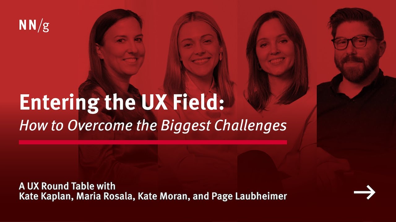 Entering the UX Field: How to Overcome the Biggest Challenges