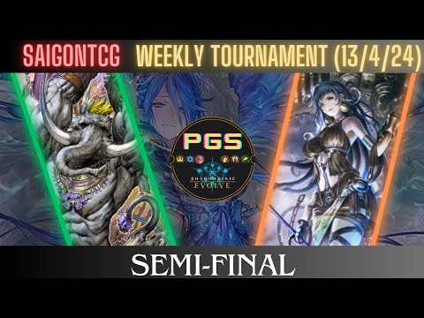 Shadowverse: Evolve | SaigonTCG Weekly Tournament | Forest Elephant Combo vs Dragon PDK Midrange