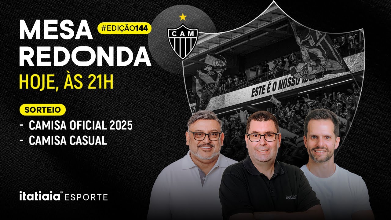 MESA REDONDA DO ATLÉTICO #144 | CLÁUDIO REZENDE, EDU PANZI E EMERSON ROMANO