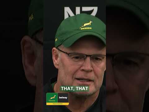 Rassie: “Millions of South Africans believe in us!” 🇿🇦 | #BetwaySquad #BehindEveryBok