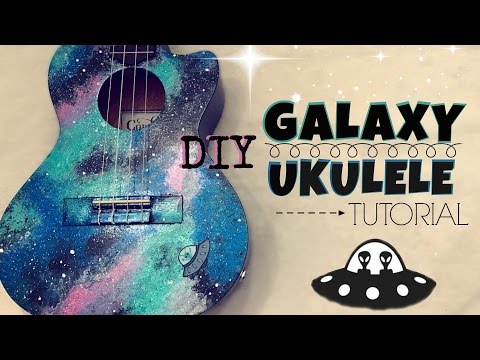 DIY Galaxy Ukulele Tutorial  (Kelaska)