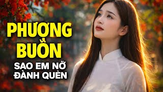 Liên Khúc Phượng Buồn 💔 – Sao Em Nỡ Đành Quên | Quỳnh Chi Cover, Nhạc Vàng Bolero Buồn Nghe Là Thấm