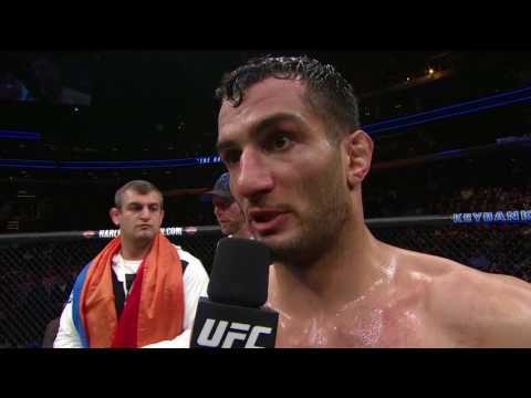UFC 210: Gegard Mousasi and Chris Weidman Octagon Interviews
