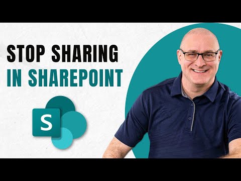SharePoint How to stop site and file and folder sharing