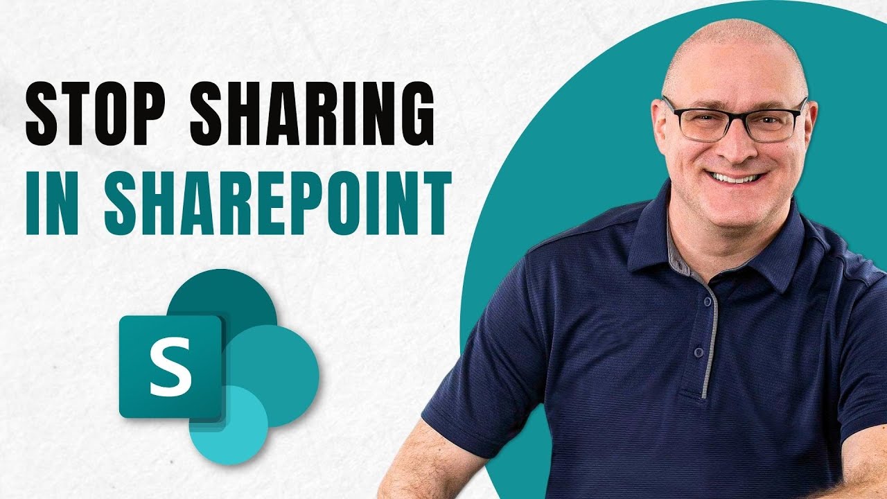 SharePoint How to stop site and file and folder sharing