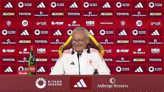 MILAN-ROMA Ranieri Conferenza pre gara 27 dicembre 2024