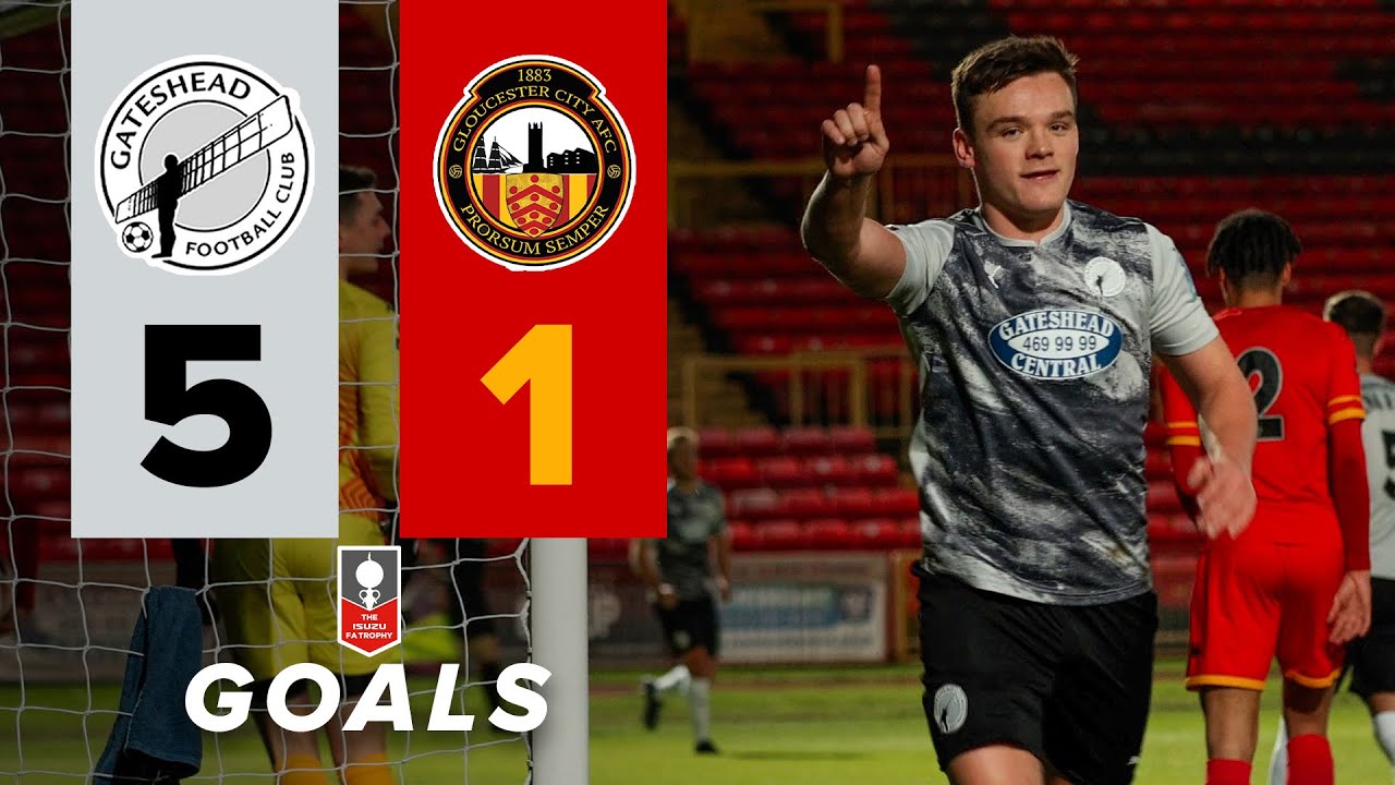 Gateshead put FIVE past Gloucester in huge FA Trophy win 🔥 | Gateshead 5-1 Gloucester City | GOALS
