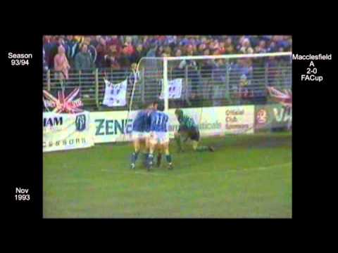 1993 - 1994 Hartlepool FC 16 L Macclesfield FA Cup