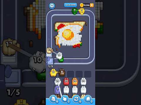 Pixel Flow Level 2494 Walkthrough