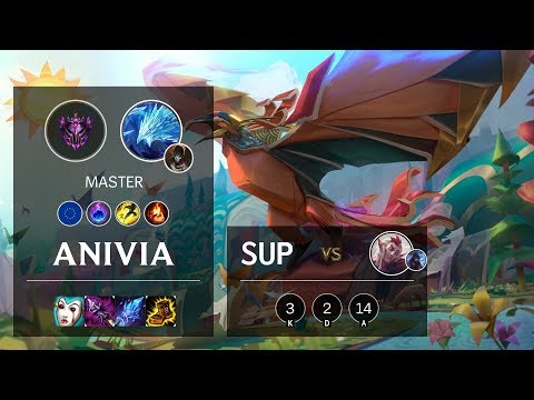 Anivia Support vs Rakan - EUW Master Patch 10.3