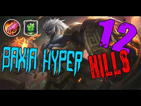 Ooo gini rasanya BAXIA HYPER @MobileLegends5v5MOBA
