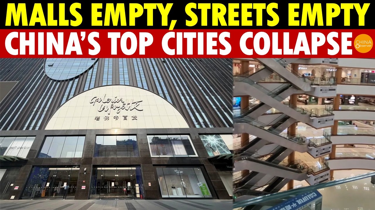 Galeries Lafayette Beijing Closes: China’s Business Scene in Ruins, Famous Brands All Flee