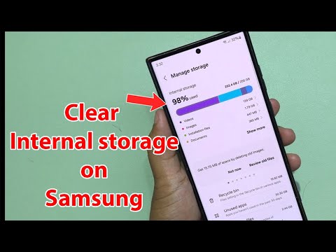 Samsung internal storage full how to fix