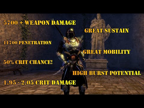 My Stamina Nightblade PvP Build | Update 30 Blackwood