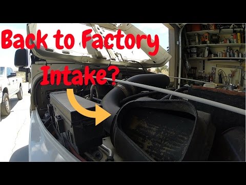 Jeep TJ 4.0 Banks Cold Air Intake Removal and Why
