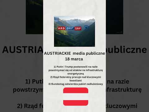 Austriackie media publiczne 18 marca