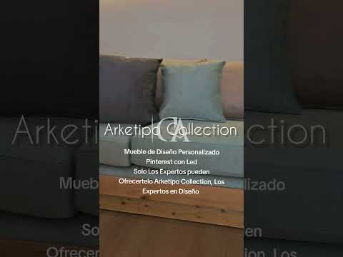 Mueble de Diseño Personalizado Pinterest con Led, Somos Arketipo Collection los Expertos en Diseño