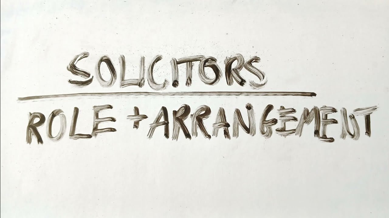 A-Level LAW (OCR) PAPER 1 - (ELS) SOLICITORS