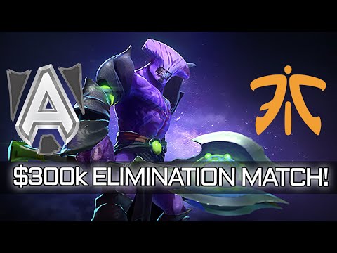ALLIANCE vs. FNATIC - $300k ELIMINATION MATCH TI6 DOTA 2