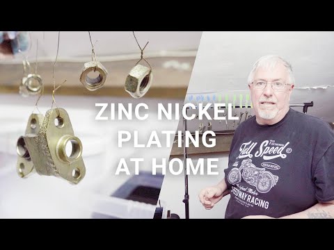 Zinc Nickel Plating Kit With Yellow Passivate | How To Plate Metal Parts & Restore Old Fasteners