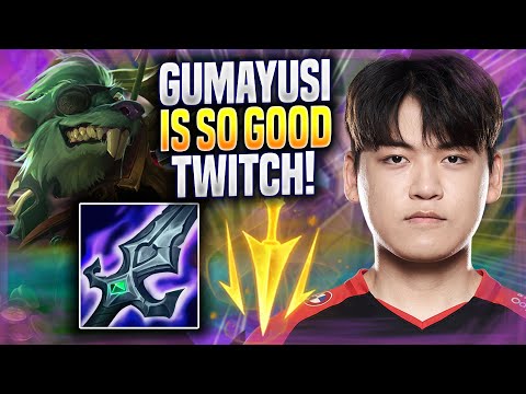 GUMAYUSI IS SO GOOD WITH TWITCH! - T1 Gumayusi Plays Twitch ADC vs Kalista! | Season 2022