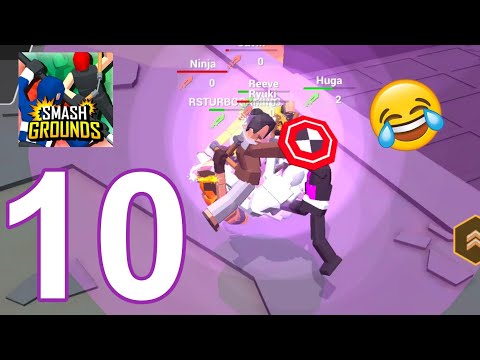 Smash Grounds - Epic Ragdoll Battle Gameplay Walkthrough part 10 - PVP (iOS, Android)
