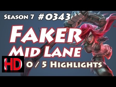 VivuGaming✔SKT T1 Faker - Katarina vs Ekko - KR LOL Highlights | 페이커 카타리나