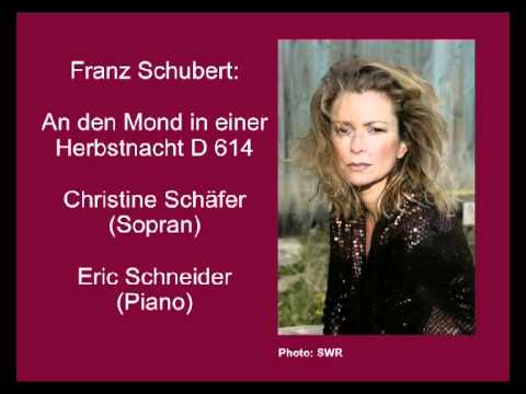 Schubert: An den Mond in einer Herbstnacht D 614 - Christine Schäfer