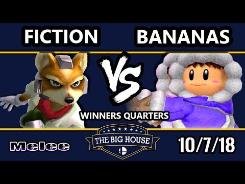 TBH8 SSBM - Fiction (Fox) Vs. MB | Bananas (Ice Climbers) - Smash Melee Winners Quarters