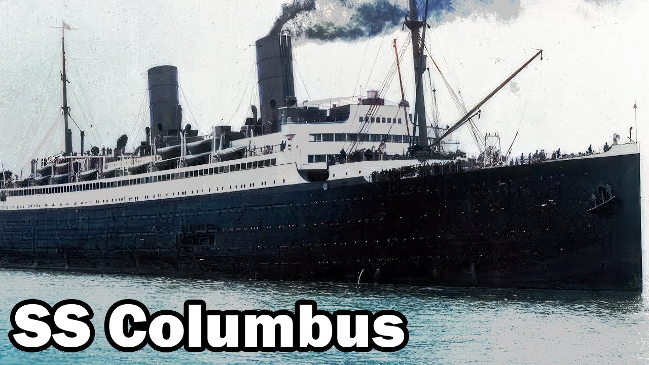 Крушение Немецкого лайнера SS Columbus
