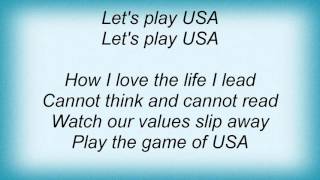 17810 Peter Schilling - U.S.A. Lyrics