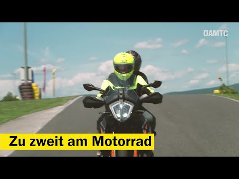 Motorrad-Tipps: Zu zweit am Motorrad | ÖAMTC Fahrtechnik