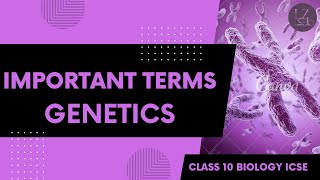Biology Important Questions | Terminology | Genetics Class 10 ICSE