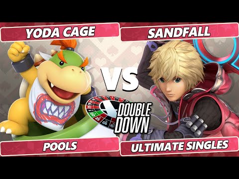 Double Down 2022 - Yoda Cage (Bowser Jr) Vs. Sandfall (Shulk) SSBU Smash Ultimate Tournament