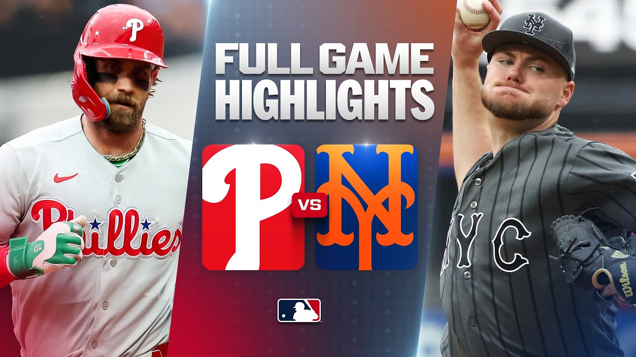 PHILLIES vs. METS: Official Full Game Highlights (June 27) | 2026 MLB Season