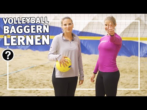 Learn to dig volleyball | Receiving and passing exercises | School sports & club sports | Sport-T...