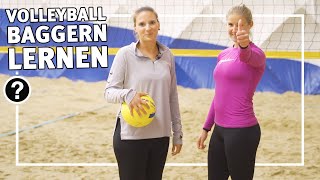 Volleyball Baggern lernen | Übungen Annahme und Zuspiel